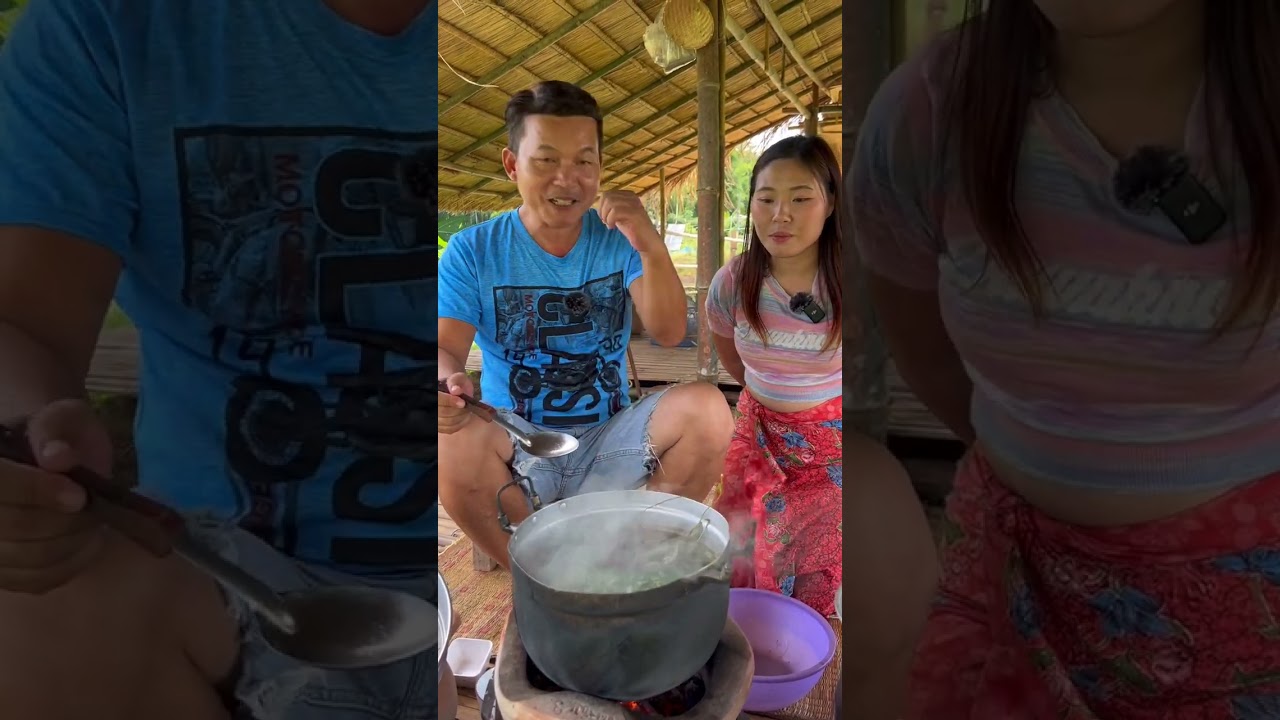 ต้มปลาใส่ใบส้มลม สูตรโบราณขนานแท้