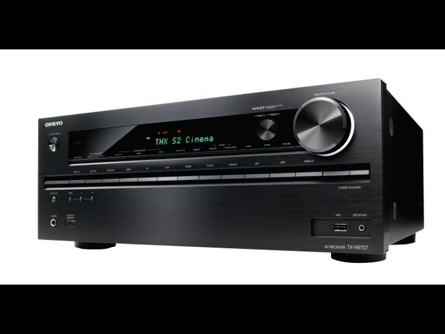 Onkyo TX-NR727 unboxing - YouTube