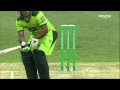 Ahmad Shehzad v Milne - New Zealand v Pakistan 3rd T20