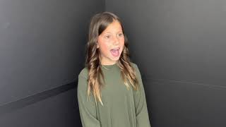 Rilo Jane Webb-Chitty Chitty Audition
