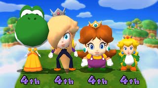 Mario Party 9 Boss Battle - Daisy Vs Waluigi Vs Wario Vs Yoshi