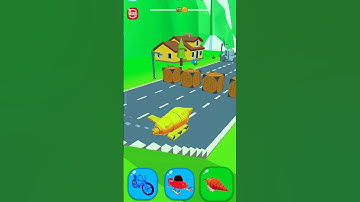 Shape-shifting All Level Gameplay short video Android iOS Walkthrough #game #shapeshifting #gaming