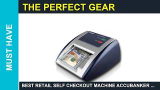Best Retail self checkout machine AccuBANKER D450 Counterfeit Money Checker Machine