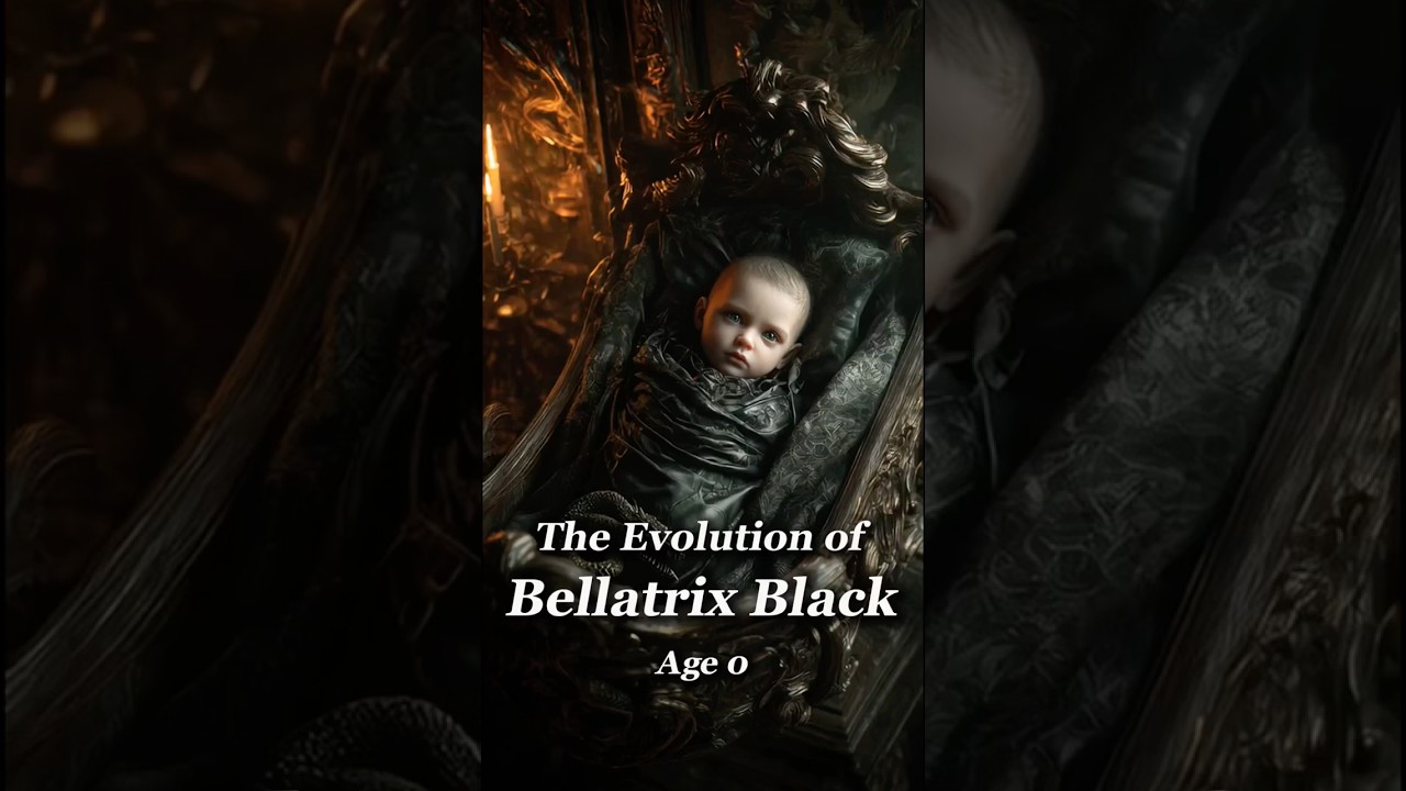 Evolution of Bellatrix Lestrange #harrypotter #bellatrix #wizardingworld #evolution