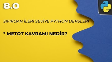 Sıfırdan Python Dersi 8.0 - Modüller Nedir Ve Nasıl Kullanılır