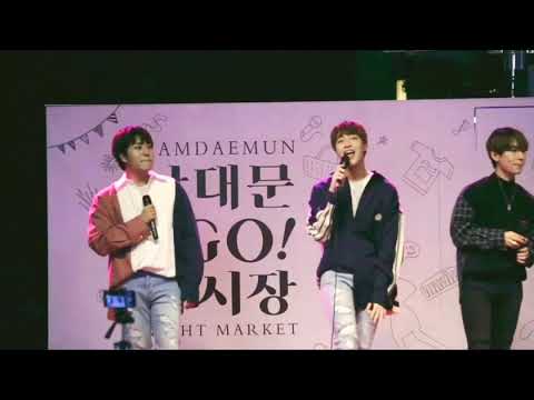 발라돌 ☆ 클래스메이트 남대문3Go야시장공연 20190830 허성정 이재성 안병민 - 나의별☆