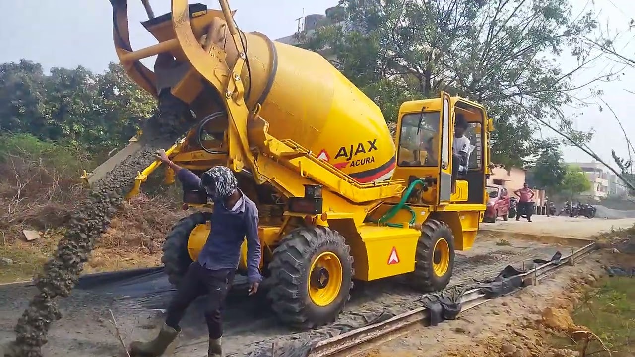 Ajax concrete machine 