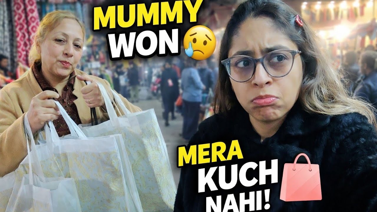 Shopping Gayi Thi… Mummy Ne Sab Le Liya 😭🛍️”