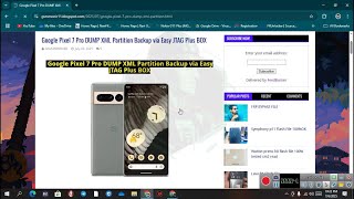 Google Pixel 7 Pro DUMP XML Partition Backup via Easy JTAG Plus BOX