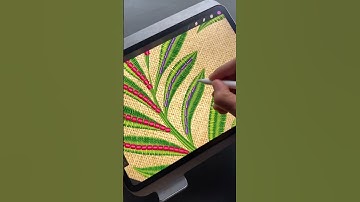 Sequin Brushes in Procreate #digitalbrushes #procreatebrush #SequinBrush #DigitalArt #ArtTutorial