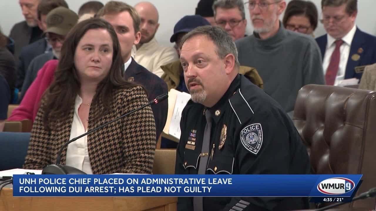 UNH police chief placed on administrative leave - YouTube