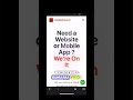 Website development, App development Portfolio website