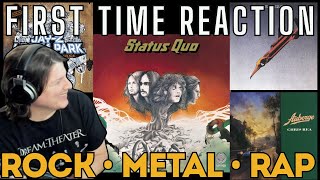 5 Songs, 5 Surprises! Status Quo, Budgie, Chris Rea, Jay-Z & Linkin Park (First Time Reaction)