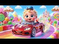 Baby Race Car Song | Zoom Zoom Kids Nursery Rhyme