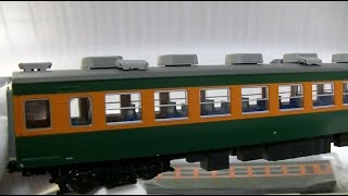 HOゲージ TOMIX 国鉄 153系急行電車冷改車増結セットM  開封動画