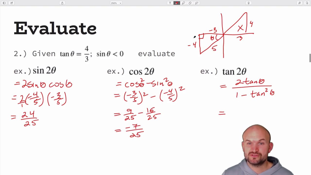 double-and-half-angle-formulas-analytic-trig-pre-calculus-youtube