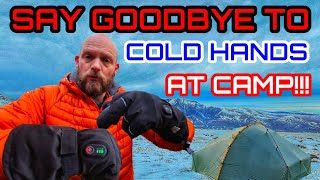 No more cold hands with GOKOZY heated gloves!