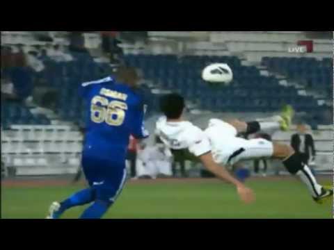 Ibrahim Majed Amazing Bicycle Goal Al Sadd Vs Al Khor ماجد إبراهيم 03 03 2013 