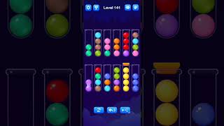 Ball Sort Level 141 Walkthrough Solution Android/iOS screenshot 4