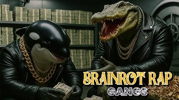 BRAINROT RAP - GANGS (Bombardiro Crocodilo x Orcalero Orcalà) | Official Music Video