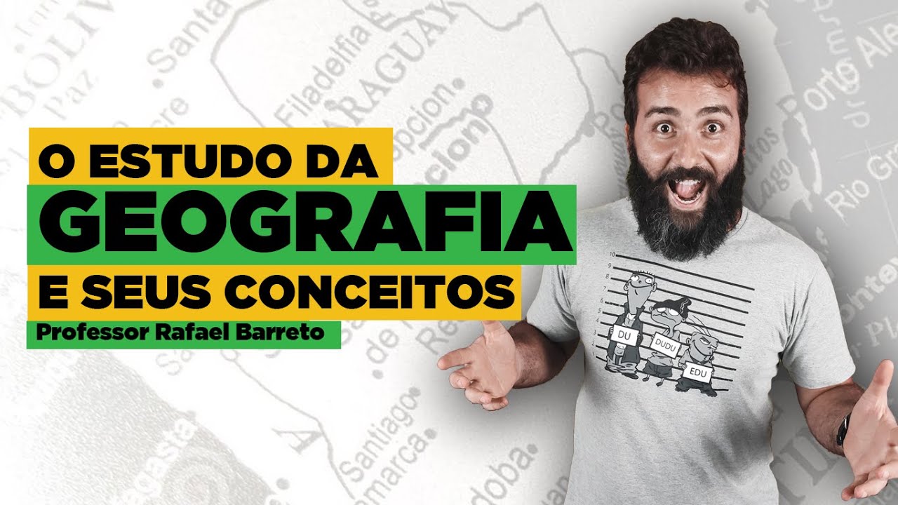 CONCEITOS GEOGRÁFICOS - PAISAGEM, LUGAR, TERRITÓRIO, REGIÃO - AULA COMPLETA DE GEOGRAFIA