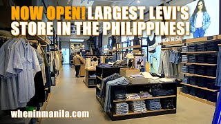 NOW OPEN! LARGEST LEVI'S STORE IN THE PHILIPPINES! SM North, 2nd Level, City Center | Walking Tour