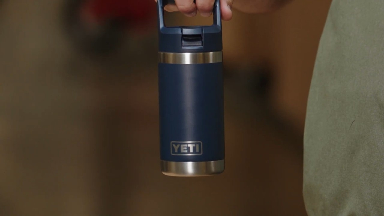 Preview of YETI Rambler Jr. Vacuum Water Bottle with Straw Cap - 12 fl. oz. Video