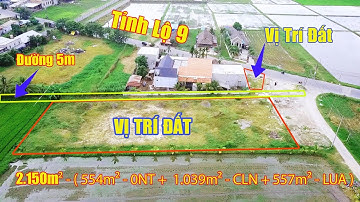 Bán Đất Mặt Tiền Tỉnh Lộ 9, Đức Hòa Long An Giá Rẻ Tổng Diện Tích 2150 m2 Vị Trí Khan Hiếm