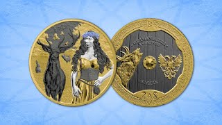 2023 Germania Valkyries: Ostara Valhalla 1 oz Silver BU | BOLD Precious Metals