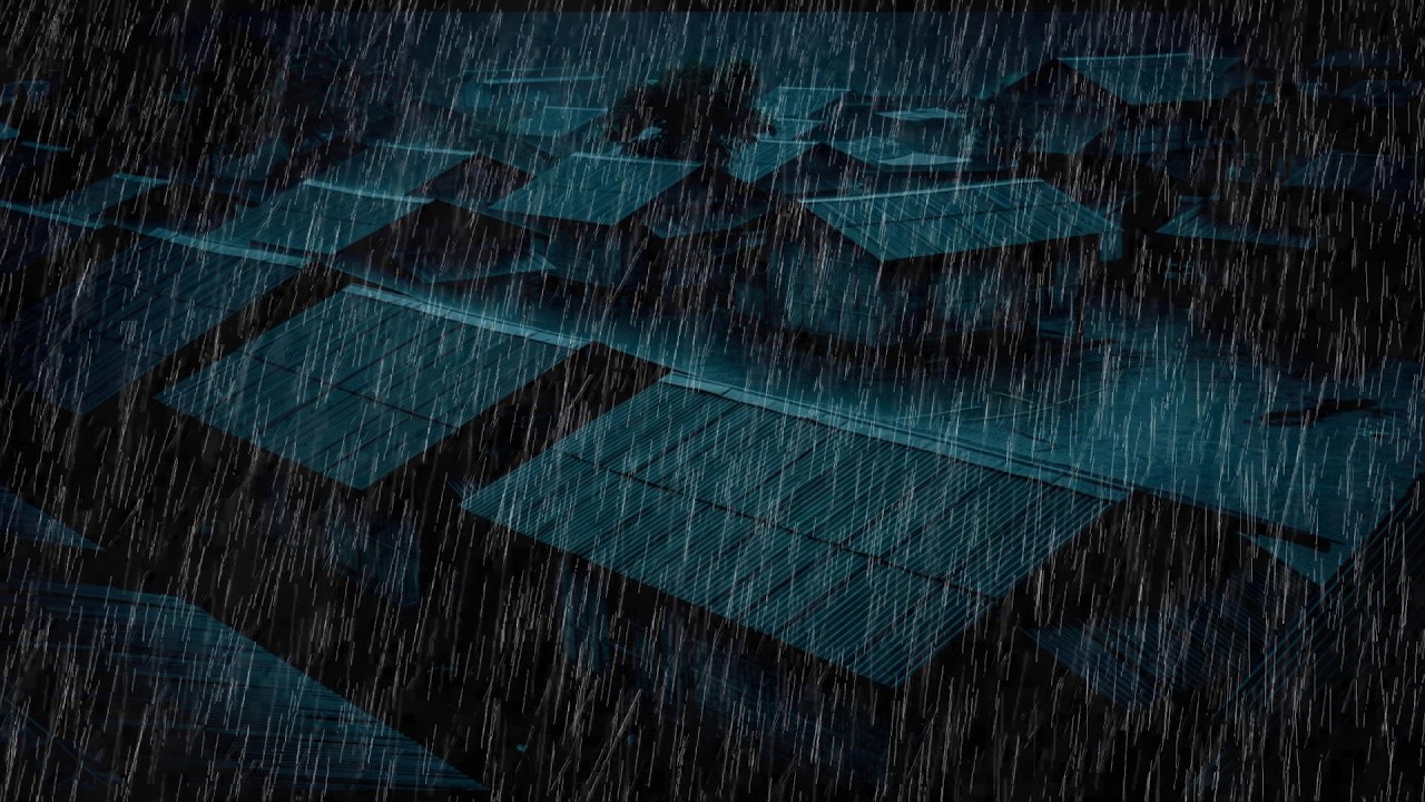 No Ads Rain Sounds for Sleeping - ASMR Deep Rain Sounds for Nighttime Relaxation