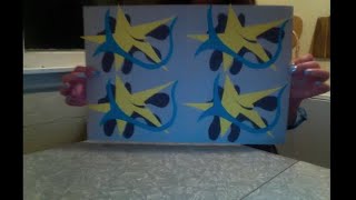 Repeating Organic/Geometric Shape Collage (Warm/Cool/Neutral Colors)