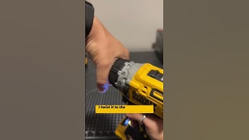 How to use a drill driver and what the settings mean #dewalt #drilldriver #powertools
