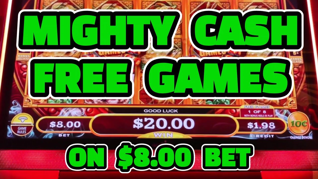 MIGHTY CASH !! FREE GAMES !! on TIGER ROARS slot machine - YouTube
