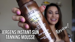 Jergens Natural Glow Instant Sun Tanning Mousse