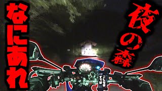 【ツーリング】夜景見るはずがクソ怖い場所についたｗ【XTZ125＃４】