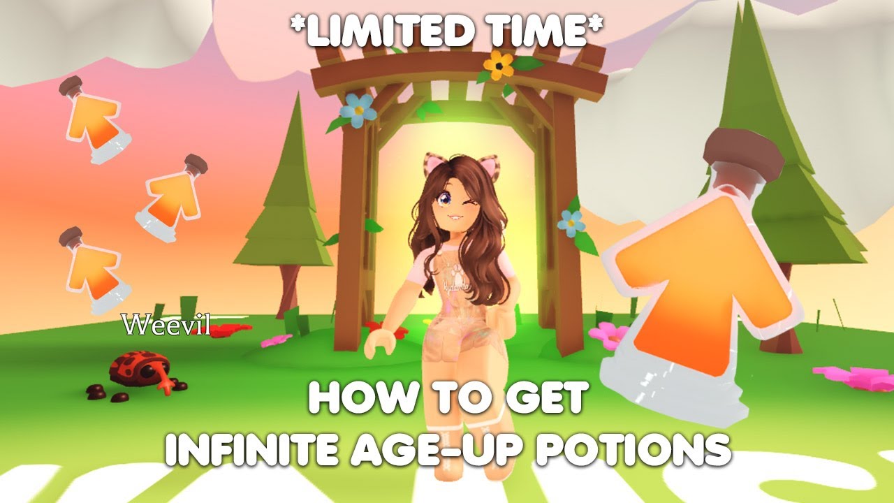 NEW INFINITE AGE-UP POTION METHOD!😱🤩💕*WORKING!*🐢🌈#adoptmeroblox #preppyadoptme #preppyroblox