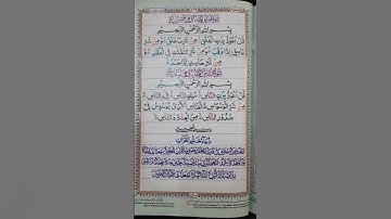 Surah An-Nas - 1 - 6 سورة الناس  by hafiz mudassir noor mf online tutor