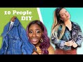 10 DIY Designers Transform A Denim Jacket For $0