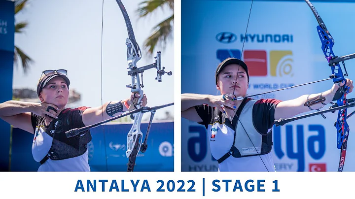 Katharina Bauer v Charline Schwartz  recurve women bronze | Antalya 2022 World Cup S1