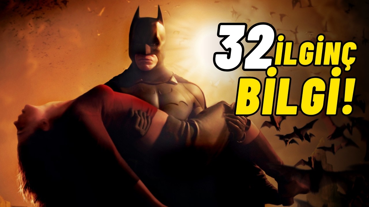 BATMAN BAŞLIYOR Hakkında 32 Harika Bilgi! | Kamera Arkası ve Gizli Detaylar!