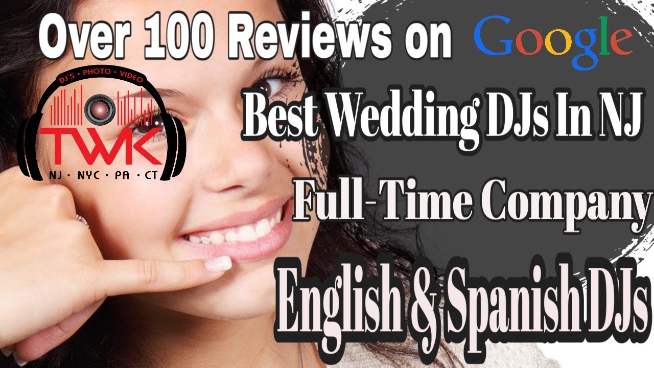 Best Wedding DJs in NJ English and Spanish DJ Colombian Filipino