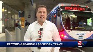 Record-breaking Labor Day travel expected