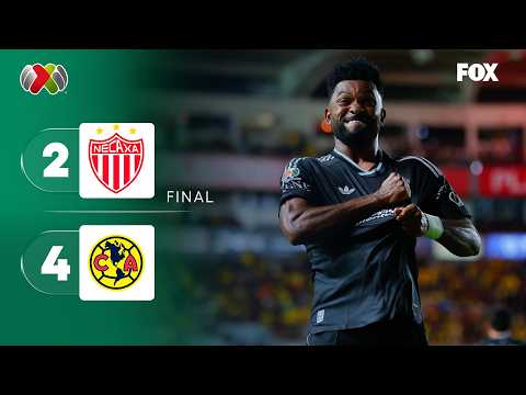 Necaxa 2-4 América | RESUMEN | Liga MX | Jornada 10 | Apertura 2026