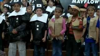 Carina's 1st grade Thanksgiving play