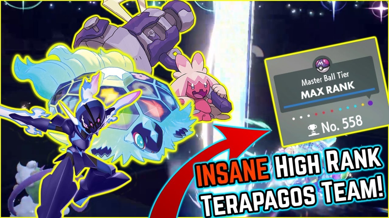 VERY Cool HIGH-RANK Terapagos Team! - Pokemon Scarlet/Violet VGC Reg G Wifi Battles