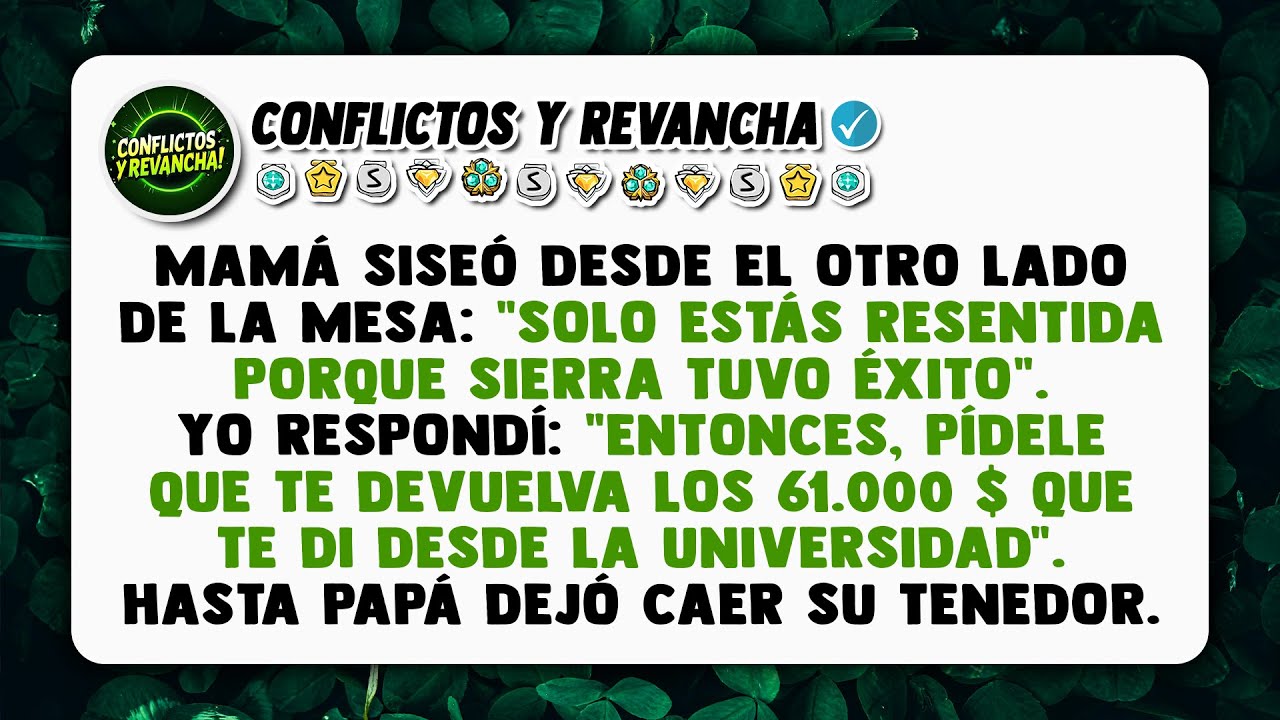 Mi mamá me llamó fracasada en la cena, hasta que revelé que había pagado 61.000 $ para mantener su