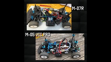 Tamiya M series 05 and 07 compare test