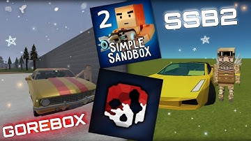 SSB2 VS GOREBOX|| NEW UPDATE || Simple sandbox 2 Gorebox