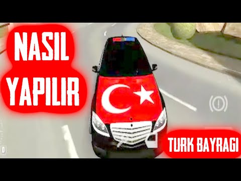 Car Parking Türk Bayrağı Nasıl Yapılır ☪️☪️🇹🇷🇹🇷 (Car Parking Türkçe)