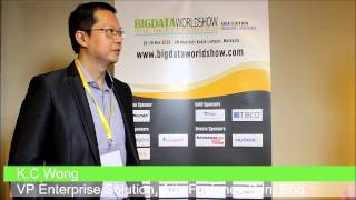 Big Data World Show Kuala Lumpur - Kc Wong, Vp Enterprise Solutions Of Adv Fusionex Sd Bhd